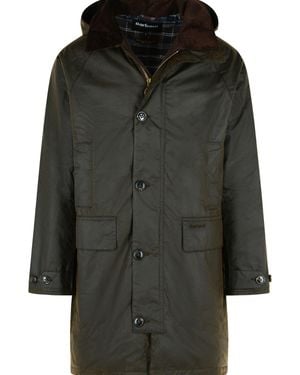 Barbour Beudale Waxed Cotton Parka - Black
