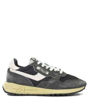 Autry Reelwind Low-Top Sneakers - Gray