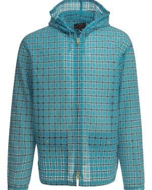 Beams Plus Swing Light Nylon Lightweight Jacket - Blue