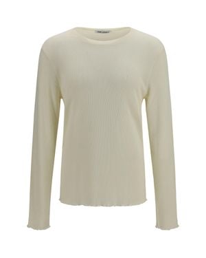 Our Legacy Cotton-Blend Long-Sleeve Jumper - White