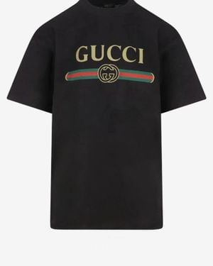 Gucci Logo T-Shirt - Black