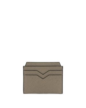 Valextra 4 Cc Card Holder - Grey