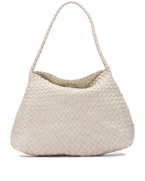 Dragon Diffusion Santa Maria Shoulder Bags White - Natural