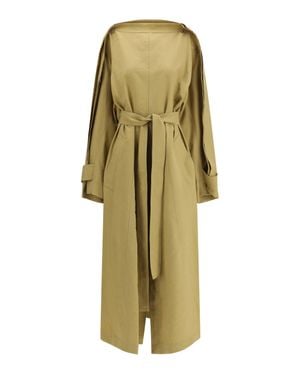 Petar Petrov Trench Coat Dress - Green