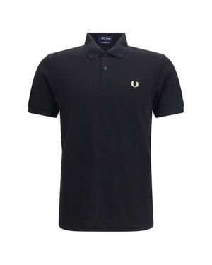 Fred Perry M3 Cotton Piqué Polo/Champagne - Black