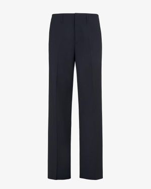 Fendi Wool Trousers - Blue