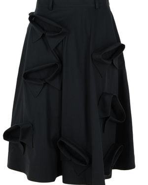 Moschino Cotton Skirt - Black