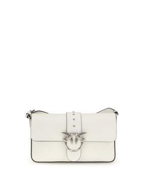 Pinko Shoulder Bag Love One - White