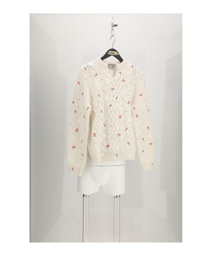 Dior Look 59 Knit Fiori - White
