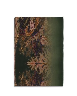 Etro Orfeo Modal Scarf - Green