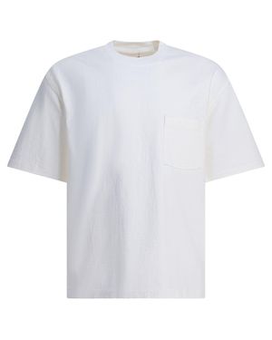 AURALEE Cotton T-shirt T-shirts White