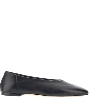 TOTEME Nappa Leather Flat Ballerinas - Blue