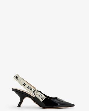 Dior Dior J'Ador Leather Court Shoes - White