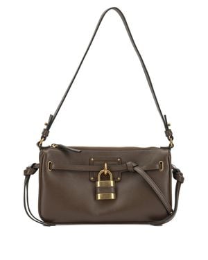 Chloé "Paddington Sling" Small Shoulder Bag - Metallic