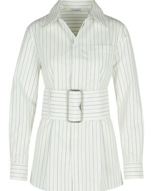 Burberry Cotton Dress - White
