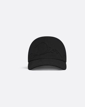 Dior Ribbon Trucker Hat - Black