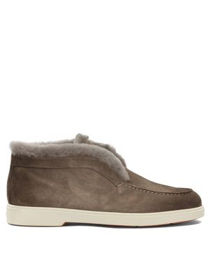 Santoni Fortune Loafers - Brown