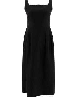 Sandbeige Dresses - Black