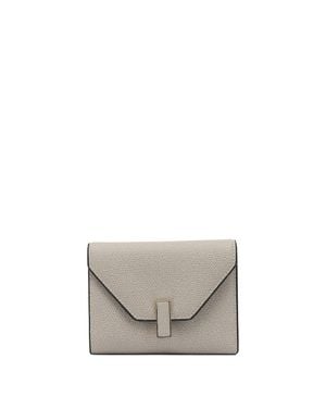 Valextra "Isis Trifold" Wallet - White