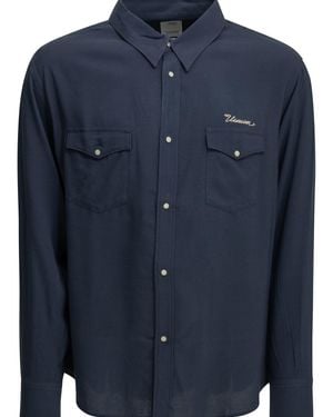 Visvim "Meridian" Casual Shirt - Blue