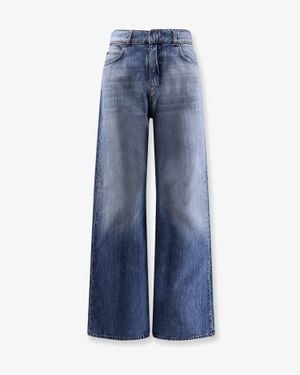 Pinko Wanda Wide Leg Jeans - Blue