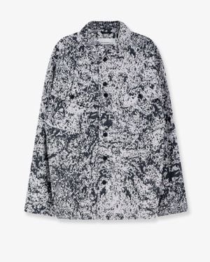 Oamc Peacemaker Military Cargo Shirt - Grey
