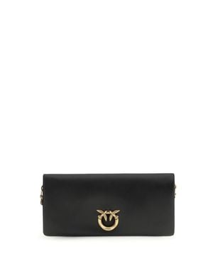 Pinko Clutch Bag Love Medium - Black