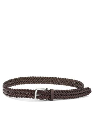Anderson's Leather Belt - White
