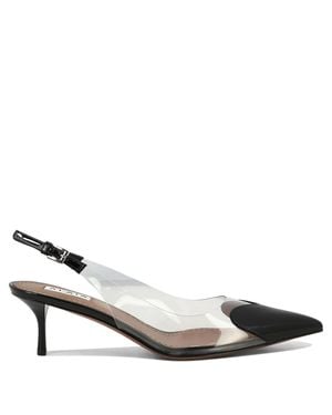 Alaïa "Cœur 55 Mm" Slingbacks - Metallic