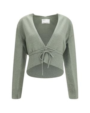 Extreme Cashmere N°516 Ella Cardigan Hemlock - Green