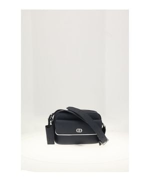 Dior Top Zip Messenger Cd Icon - White