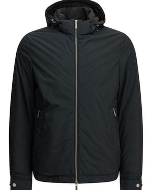 Moorer Albini-Stp Short Down Jacket - Black