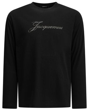 Jacquemus Crew-Neck T-Shirt - Black