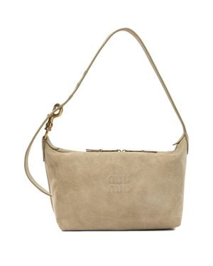 Miu Miu Small Shoulder Bag - White