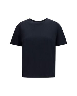 TOTEME Classic Monochrome T-Shirt - Blue