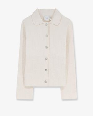 Dior Dior Dior Oblique Fabric Blazer - White