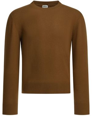 Altum Cashmere Crew-Neck Jumper - Brown