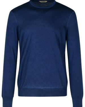 Gran Sasso Cashmere Blend Jumper - Blue