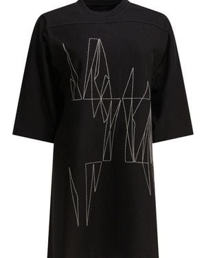 Rick Owens Jumbo X Moncler T-Shirt - Black