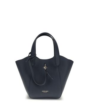 Giorgio Armani Small Leather Handbag - Blue