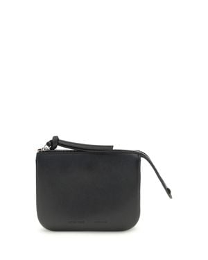 Phoebe Philo Leather Pouch Pocket Gig - Black
