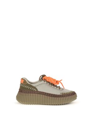 Chloé Chloé Nama Trainers - Green