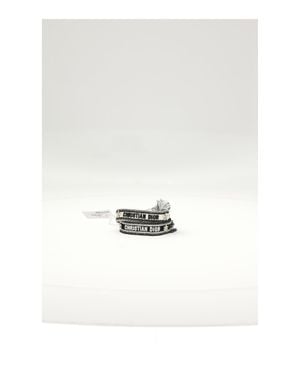 Dior Woven Bracelet Ja- Cotton Bracelets - White