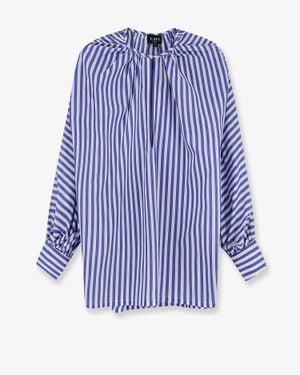 Lavi Shirt Nenné Cotton Blend - Blue