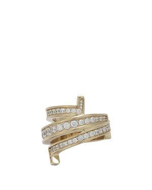 Ferragamo "Gancini" Ring - Metallic