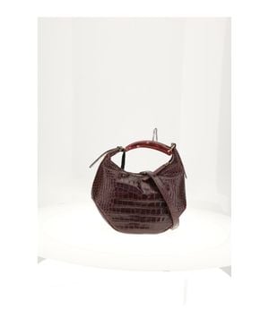 VISONA Bengala Bag Bordeaux - White