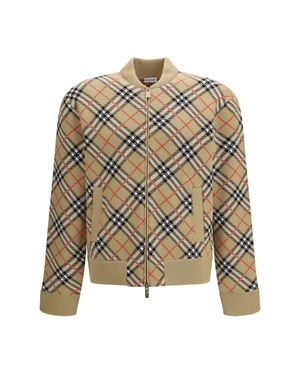 Burberry Vintage Check Zip Cardigan - Multicolour