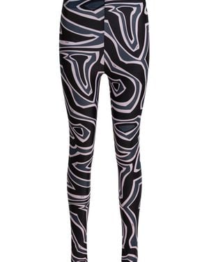 PUCCI Leggings With Print - Black