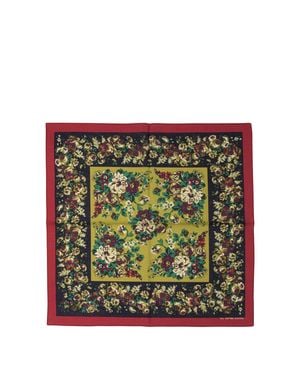 Kapital Cotton Scarf - Red