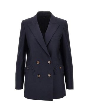 BLAZE 'Everyday' Double-Breasted Jacket - Blue
